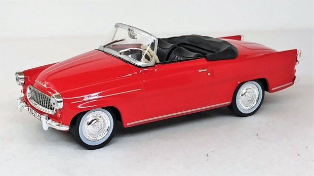 Skoda Felicia cabrio modellautó 1:43 új bontatlan eladó