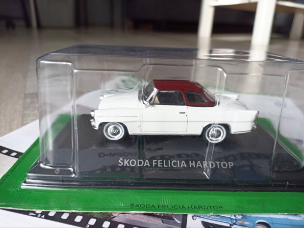 Skoda Felicia hardtop 1:43 modell Kaleidoskop