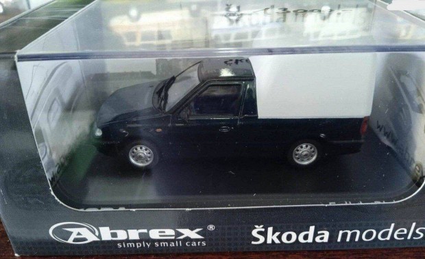 Skoda Felicia pic-up "Abrex" kisauto modell 1/43 Elad