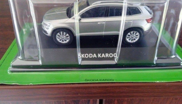 Skoda Karoq kisauto modell 1/43 Elad