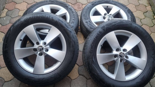 Skoda Kodiaq Karoq Kamiq R17 alufelni + gumi garnitúra 5x112 VW Seat