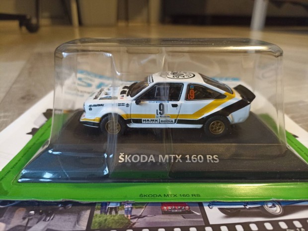 Skoda MTX 160 RS 1:43 modell Kaleidoskop