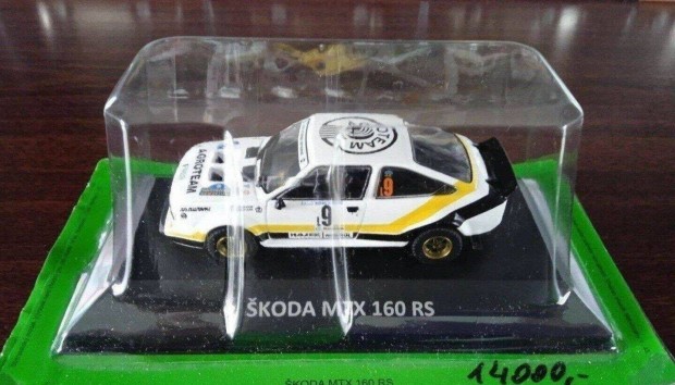 Skoda MTX 160 RS kisauto modell 1/43 Elad