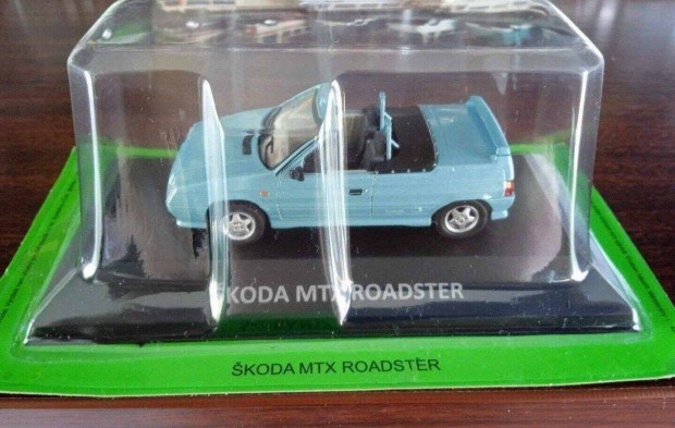Skoda MTX Roadster kisauto modell 1/43 Elad