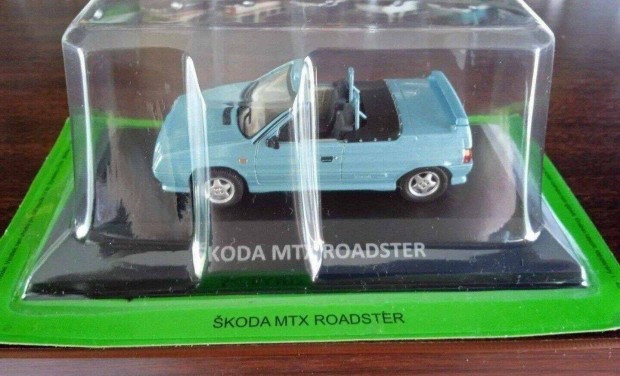 Skoda MTX Roadster kisauto modell 1/43 Elad