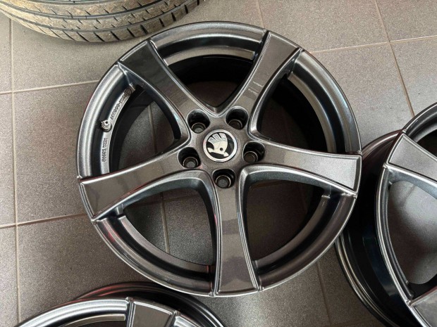 Skoda Octavia 17" 5x112 alufelni eladó 17 coll