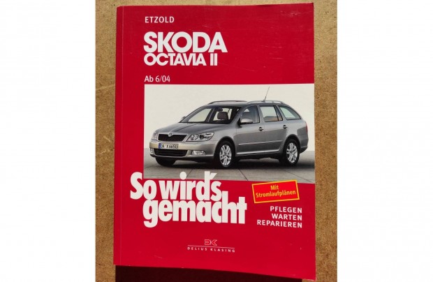 Skoda Octavia 2 javtsi karbantartsi knyv