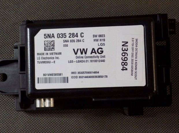 Skoda Octavia III VW Tiguan Online modul 5NA035284C