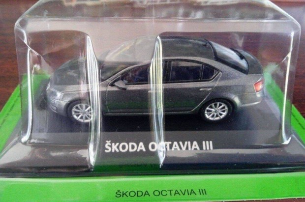 Skoda Octavia III kisauto modell 1/43 Elad