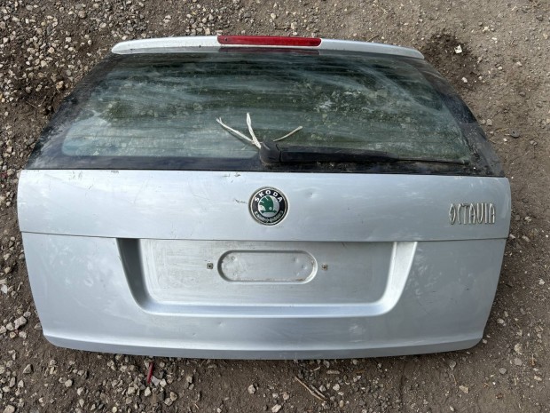 Skoda Octavia II 2 kombi csomagtér ajtó ezüst