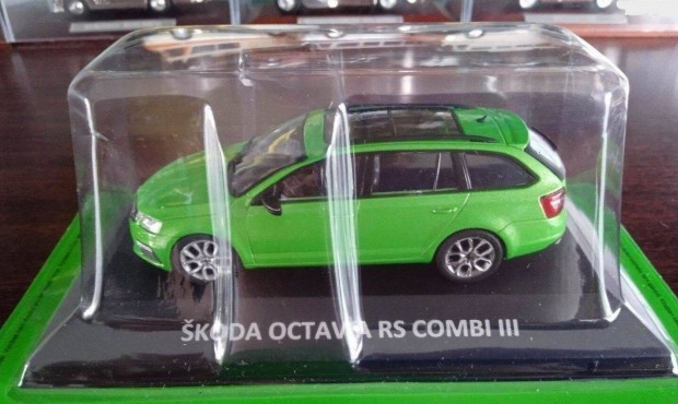 Skoda Octavia RS combi III kisauto modell 1/43 Elad