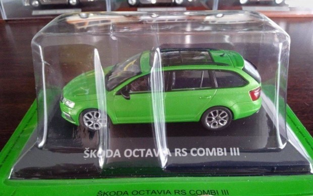 Skoda Octavia RS combi III kisauto modell 1/43 Elad