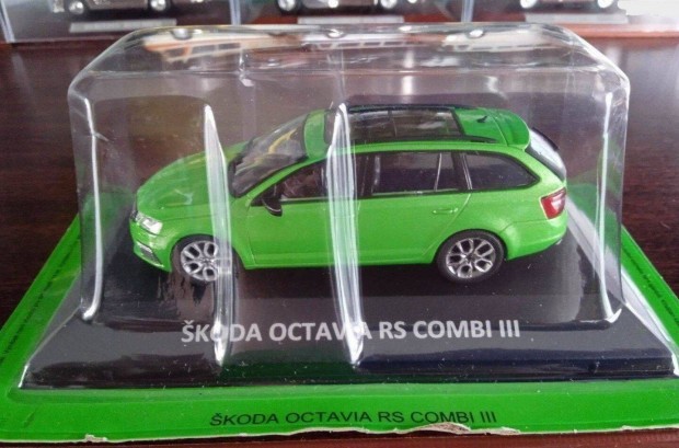 Skoda Octavia RS combi III kisauto modell 1/43 Elad