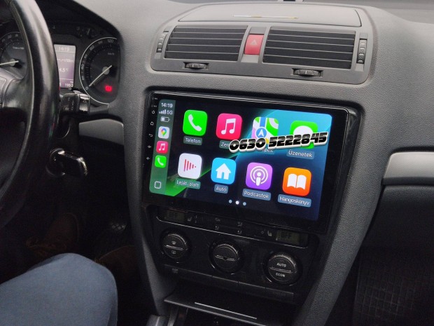 Skoda Octavia Rdi Android Kijelz Multimdia Rdi Carplay Navigci