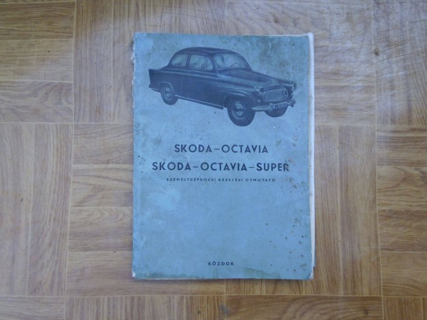 Skoda Octavia Super gyri kezelsi knyv
