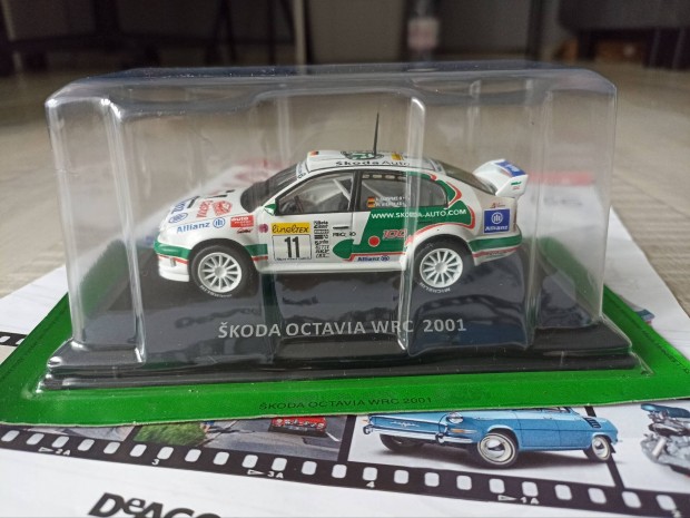 Skoda Octavia WRC 1:43 modell Kaleidoskop