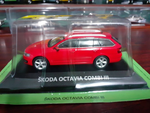 Skoda Octavia combi III kisauto modell 1/43 Elad