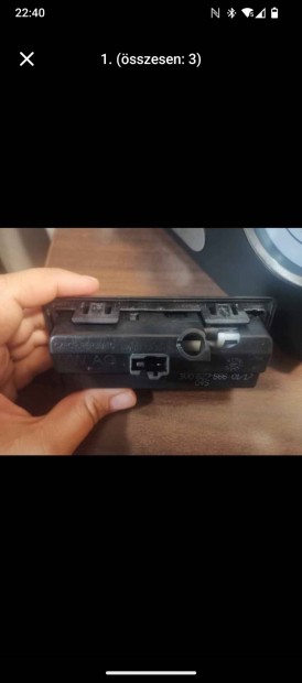Skoda Octavia csomagtérajtó micro kapcsoló