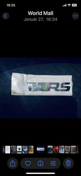 Skoda Octavia j RS felirat