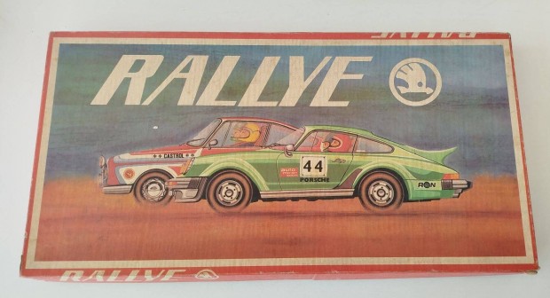 Skoda Rallye retro Tofa társasjáték