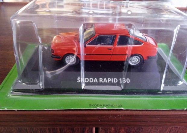 Skoda Rapid 130 kisauto modell 1/43 Elad
