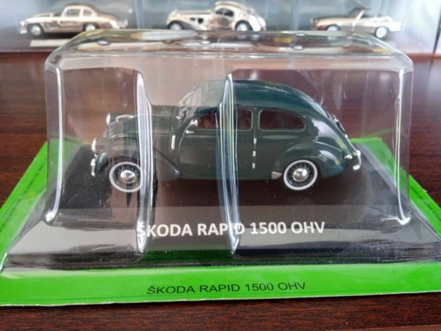 Skoda Rapid 1500 OHV kisauto modell 1/43 Elad