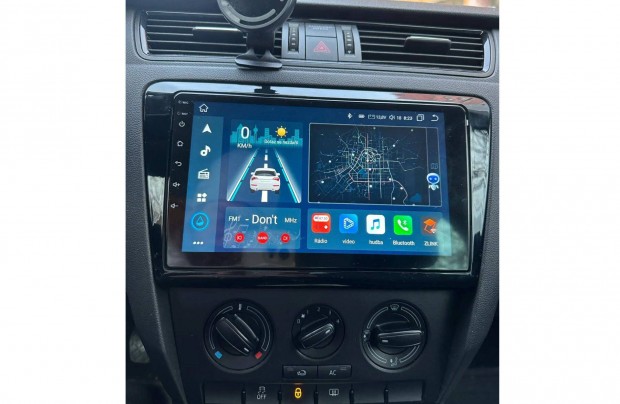 Skoda Rapid Android Auto Rdi Navigci Multimdia 9" Kijelz Carplay