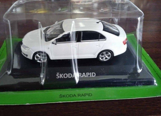 Skoda Rapid kisauto modell 1/43 Elad