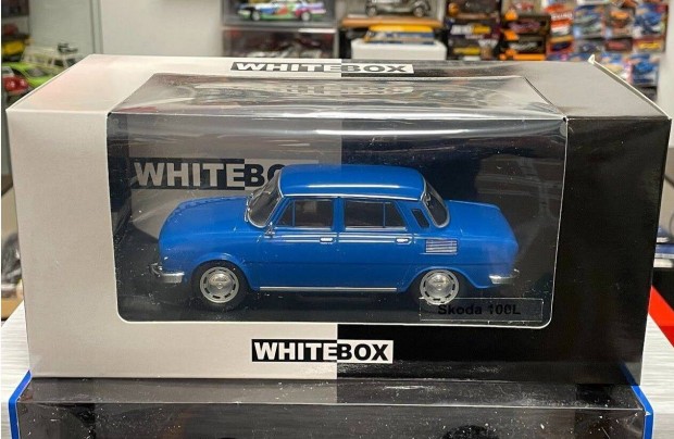 Skoda S100 L 1969 1:24 1/24 Whitebox