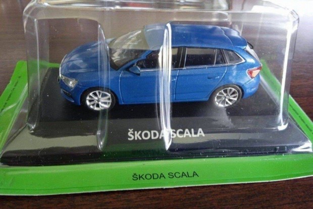 Skoda Scala kisauto modell 1/43 Elad