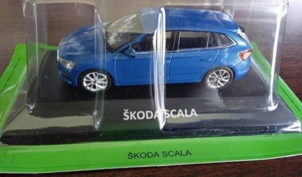 Skoda Scala kisauto modell 1/43 Elad