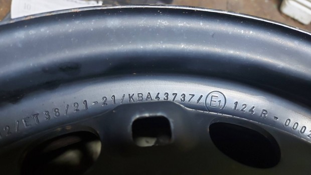 Skoda Seat volksvagen 4db 15" acélfelni ET38.