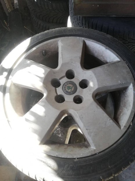 Skoda Superb 17"coll alufelni 4db, Azonnal vihető!