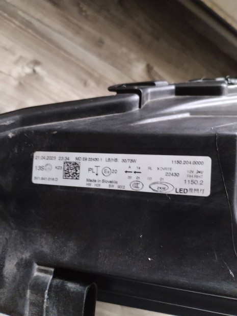 Skoda Superb 3 LED f�nysz�r� 