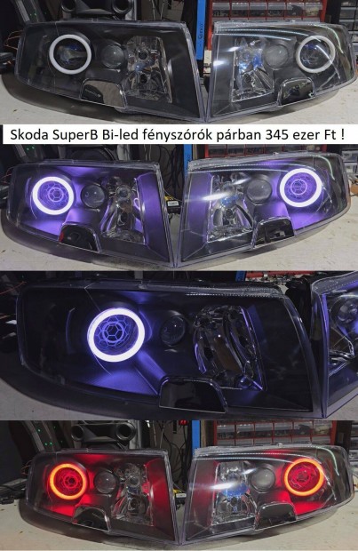 Skoda Superb Teljesen �j egyedi f�nysz�r� nagy f�nyer�vel