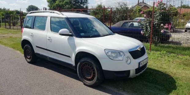 Skoda Yeti 2.0 tdi 4x4 hinyosan elad