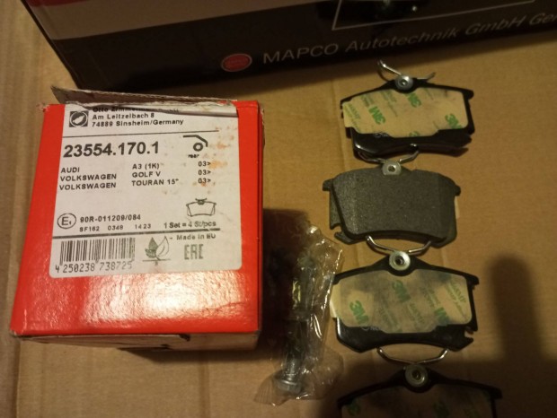 Skoda, Seat, VW �j Zimmermann f�kbet�t (h�ts�) k�szlet