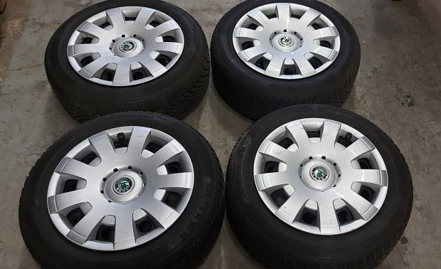 Skoda / VW 16" lemezfelni szett 5x112 ET45