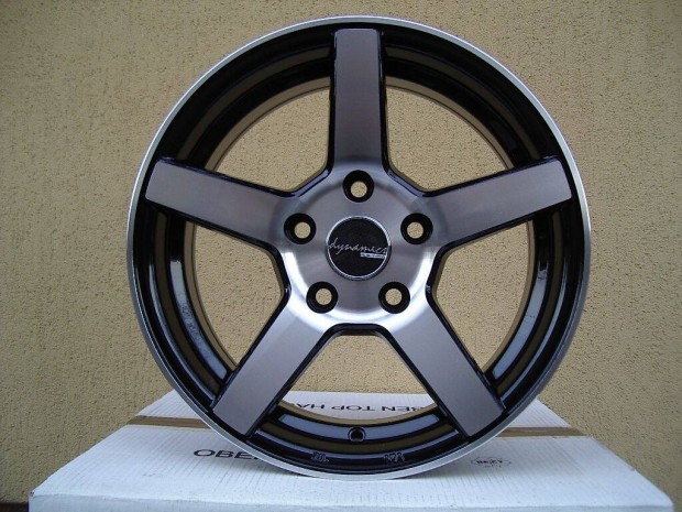 Skoda alufelni 15 col 5X112 PDW dynamics fekete-polr outlet ron!