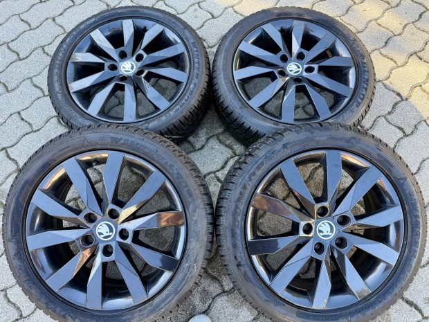 Skoda alufelni 17" Téli 8mm! Golf 5 6 7 8 octavia alufelni 17"