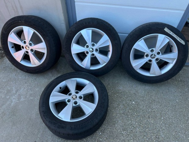 Skoda gyri 16-os alufelni szett elad