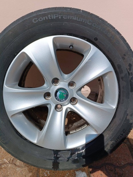 Skoda gyári alufelni