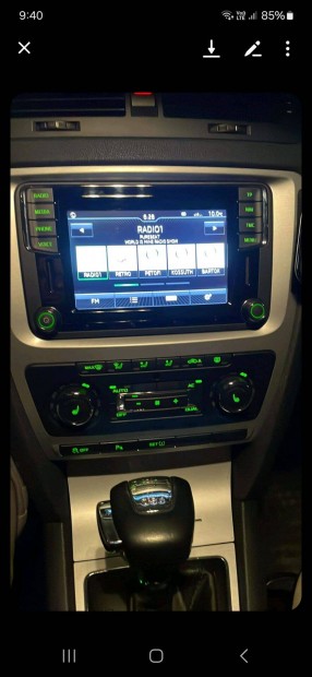 Skoda gyári discover media rádió
