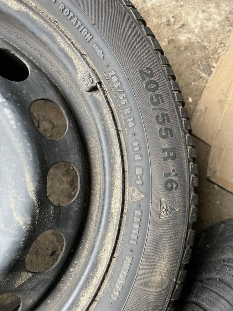 Skoda lemezfelni 5x112 16"