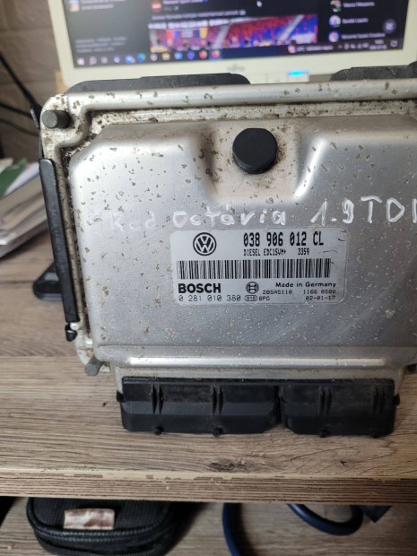 Skoda oktvia 1,9 TDI ASV AHF mototrkdu motor vezrl