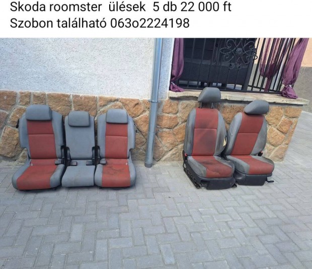 Skoda roomster lsek 5db 22000 ftdb