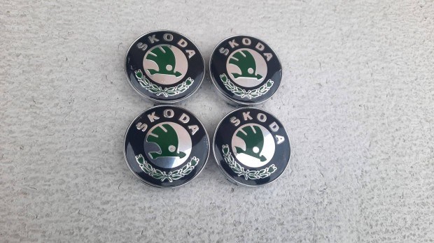 Skoda új felni díszkupak közép felnikupak kerékagy kupak 56mm