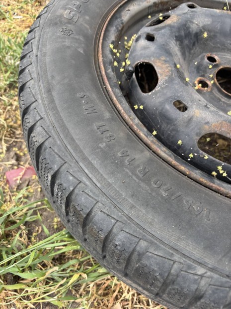 Skoda vw 14" teljes rtk ptkerk lemezfelni 