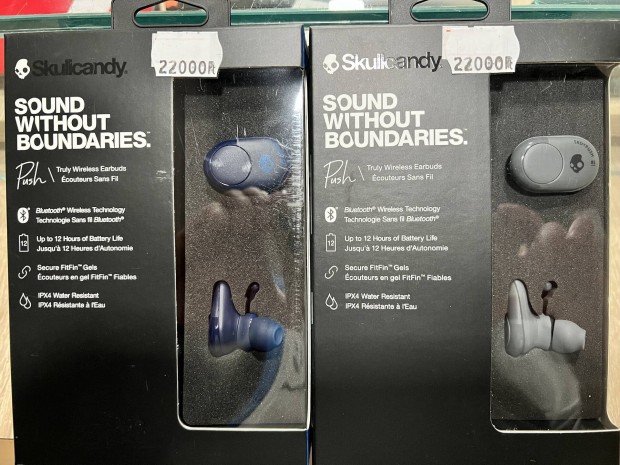 Skullcandy Push In-ear Bluetooth headset