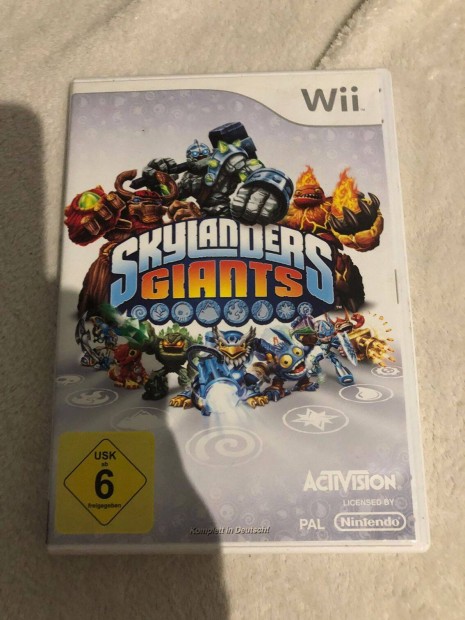 Skylanders Giants Nintendo Wii jtk